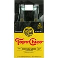 Topo Chico Sparkling Mineral Water Glass Bottles, 12 fl oz, 4 Pack