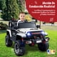 thumbnail image 5 of Kids House Carrito Montable Eléctrico Niños Turbo,Doble Puerta, Función de Balanceo, Control Remoto Bluetooth, USB MP3, Música y Luces LED, Motor Dual 12V, Inicio con Botón y Diseño Seguro, 5 of 5