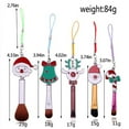 thumbnail image 2 of 5PCS Christmas Makeup Brush Set Cute Portable Mini Cosmetic Brush Makeup Tool, 2 of 6