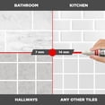 thumbnail image 3 of Thick Nib Tile Grout Pen White PECTRO - 1 Extra Nib - Grout Paint Pen Designed for Thick Grout - Restore Lines in Bathrooms & Kitchens - Waterproof Grout Repair, 3 of 7