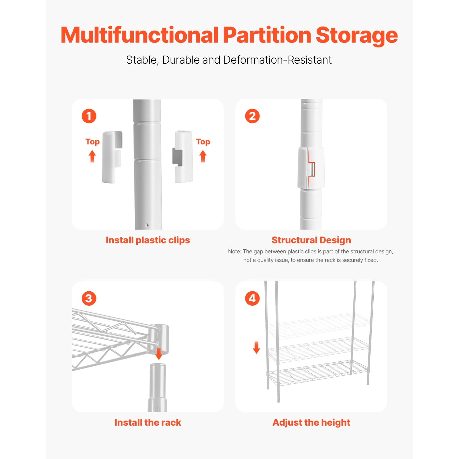 KFFKFF Over Washer and Dryer Storage Rack, 63" Laundry Clothes Drying Rack with Adjustable Shelves, Hanging Rod and Hooks, Ideal for Laundry Room Organizing, White