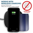 thumbnail image 3 of Vena iPhone 12 Pro Max Wallet Case, vCommute (Military Grade Drop Protection) Flip Leather Cover Card Slot Holder with Kickstand, Designed for iPhone 12 Pro Max - Silver, 3 of 9