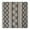 Black Lines (122), variant on Modern Boho Floral Design Table Cover 34x34 Inch Square Tablecloth with Elastic Edge for Contemporary Dining Spaces