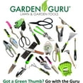 thumbnail image 4 of Garden Guru Dandelion Weeder Tool with 2-Pronged Tip and Ergonomic Handle, Stainless Steel Weed Puller for Gardening, Rust Resistant Hand Weeder Tool, 4 of 6