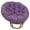 Multi-color, variant on 42-Inch Rattan Papasan Chair with Solid Twill Cushion -Grape