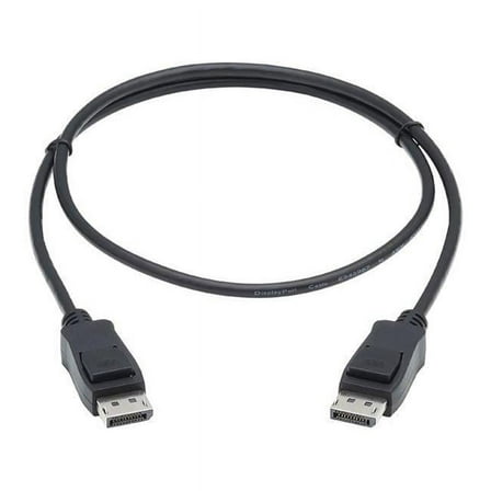 DisplayPort 1.4 Cable with Latching Connectors - 8K, M-M - Black - 3 ft.