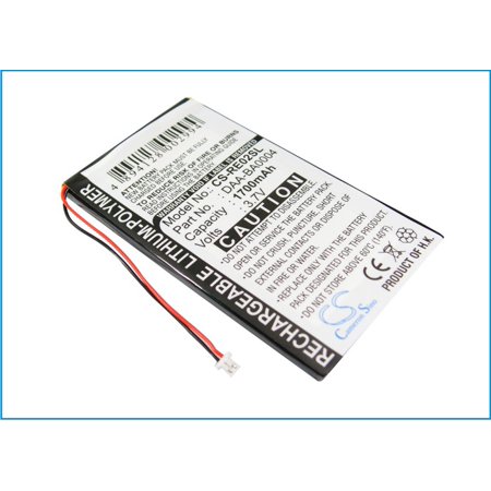 1700mAh Creative DAA-BA0004 BA20603R79901 Battery for Zen Touch 40GB DAP-HD0014 Zen Touch 20GB Labs Nomad Jukebox ZenTouch