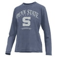 thumbnail image 2 of Women's Pressbox Navy Penn State Nittany Lions Chandler Olive Leaf Arch Long Sleeve T-Shirt, 2 of 3