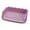 Pink, variant on Mesh Dog Toilet Pet Training with Protection Wall Every Side No Litter Pan Puppy Training Tray Pee Pad Holder Indoor Dog Potty Tray Pink