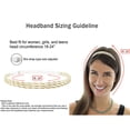 thumbnail image 4 of Beaute Galleria Adjustable Braided Headbands Women Hair Accessory Hippie Boho Bohemian, 6 Pack, 4 of 10