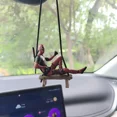 thumbnail image 2 of Figura de Anime Deadpool para coche, adornos colgantes de columpio, decoración de espejo retrovisor automático, accesorios de Interior, modelo de juguetes, regalo, 2 of 3