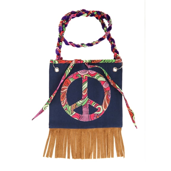 Peace Sign Costume Purse Accessory