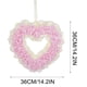 thumbnail image 3 of Fiudx Guirnalda de Corazones para San Valentín, Romántica Corona de Flores de Seda, Elegante Cinta Decorativa, Decoración para Propuesta de Matrimonio, Decoración para La Entrada de La Casa, Fácil Cu, 3 of 3