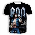 thumbnail image 2 of Camiseta de manga corta con estampado 3D del cantante de rock clásico Bon Scott para hombre y mujer, estilo hip hop, estilo Harajuku, unisex, 2 of 5