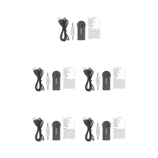 Sidaley Receptor Adaptador inalámbrico de recepción de 3,5 mm Compatible con Bluetooth 5.0 Dispositivo universal Receptor de señal inalámbrica Type2