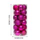 thumbnail image 3 of Xihbxyly Adornos Navideños, Bolas Irrompibles Galvanizadas, Juego de 24 Piezas de 6 Cm, Perfectos para Árboles, Coronas, Guirnaldas, Decoraciones Festivas, Uso Doméstico y Comercial., 3 of 3