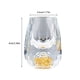 thumbnail image 4 of Inteprter Copa de vino Home Drinkware Shot Cup High-end Double Bottom Exquisita taza de tamaño compacto para beber Decoraciones antideslizantes Artesanía Inteprter HA083785-00B, 4 of 6