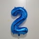 thumbnail image 3 of Globos de helio de aluminio de 32 pulgadas, de feliz cumpleaños decoración de fiesta, figuras grandes, números 10, 20, 30, 40, 50, 60 y 70（number-34, 3 of 5
