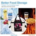 thumbnail image 3 of Gh_ostface Cooler Bag Insulated, Waterproof Leakproof Zipper Cooler Box Picnic Bag Insulatedfor Outdoor Travel Beach Picnic Camping, 3 of 8