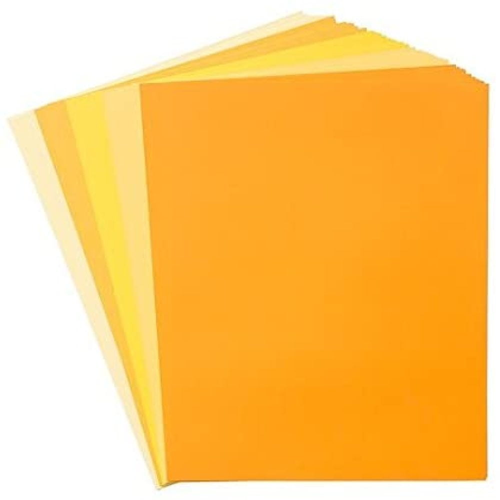 5 Colors by Recollections 8.5 X 11-50 Sheets Recollections Citrus Cardstock Paper