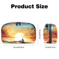 thumbnail image 5 of Surfing Oxford Fabric Waterproof Digital Bag Cable Organizer Travel Small Holder for Charger, Hard Drive - 5.9x9.44x3.14 in., 5 of 6