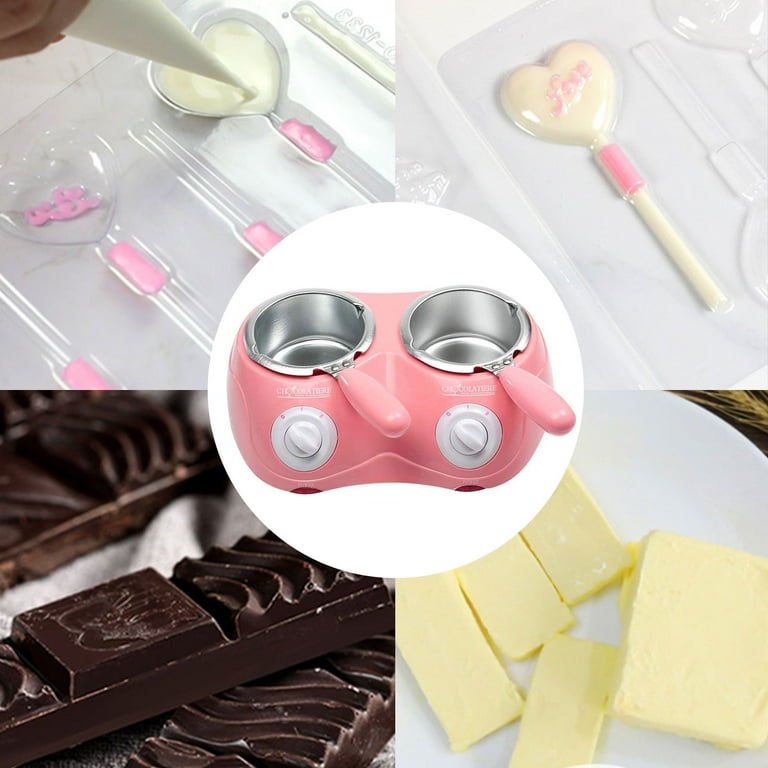 Chocolate Candy Melting Pot Electric Chocolate Fountain Fondue Chocolate  Melt Pot melter Machine DIY Kitchen Tool