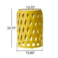thumbnail image 6 of Selen 15 Side Table,Yellow Iron Garden Outdoor Patio Outdoor Tables, 6 of 10
