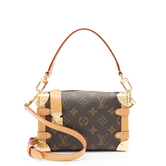 Pre-Owned Louis Vuitton Monogram Canvas Side Trunk PM Shoulder Bag