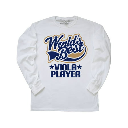 Worlds Best Viola Player Long Sleeve T-Shirt (Best Viola For Advanced Player)
