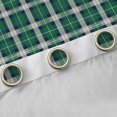 thumbnail image 4 of Homewish Minimalist Plaid Stripes Blackout Curtains Set of 2 (52x84 Each) For Female Men Adults,Green Grey Window Curtains,Abstract Geometric Curtains and Drapes,Luxury Bedroom Decor, 4 of 6