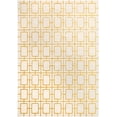 thumbnail image 2 of Rugs.com Marilyn Monroe™ Glam Trellis Collection Rug – 10' x 14' White Gold Medium Rug Perfect For Living Rooms, Large Dining Rooms, Open Floorplans, 2 of 9