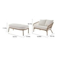 Better Homes & Gardens Willow Sage AllWeather Wicker Outdoor Loveseat