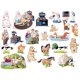 thumbnail image 1 of Figuras de fieltro de Little Folk Visual Gingerbread Boy para tablas de franela, precortadas Little Folk Visual 798490220205, 1 of 1