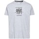 thumbnail image 1 of Trespass - Camiseta Chained de manga corta para hombre caballero (Gris Jaspeado), 1 of 2