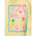 thumbnail image 3 of Barbie Baby Girls Graphic Tee and Bike Shorts Set, 2-Piece, Sizes 0/3M-6/9M, 3 of 3