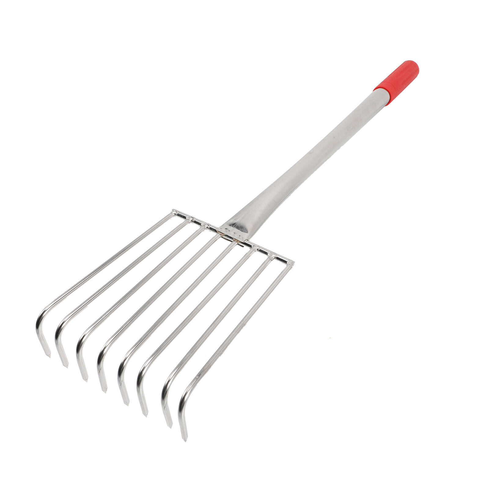 Stainless Steel Rake Leaf Rake Leaves Rake Garden Lawn Yard Rake Beach Digging Rake