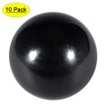 thumbnail image 1 of Uxcell M12 Rosca hembra 50mm Diámetro Perilla de máquina de plástico negra 10 piezas, 1 of 5