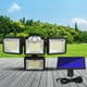 thumbnail image 4 of Luz solar para exteriores 2400MAH Lámpara con sensor LED para patio Garaje Porche Patio (A) Ehuebsd Para estrenar, 4 of 9