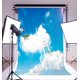 thumbnail image 1 of Telón de Fondo Fotografía ABPHQTO 150x220cm Nube Blanca Escalera de Madera Cielo Azul, 1 of 3