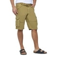 thumbnail image 4 of X RAY JEANS Men's Belted 12.5" Inseam Knee Length Cargo Shorts, New Khaki, 32, 4 of 8