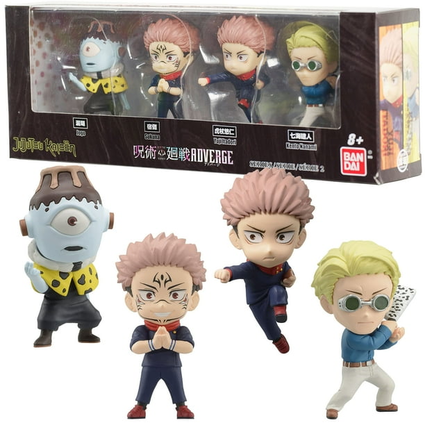 Set de figuras BANDAI Namco Jujutsu Kaisen Adverge con 4 figuras