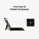 thumbnail image 4 of Teclado tipo libro para SAMSUNG Galaxy Tab S10+, color negro, 4 of 9