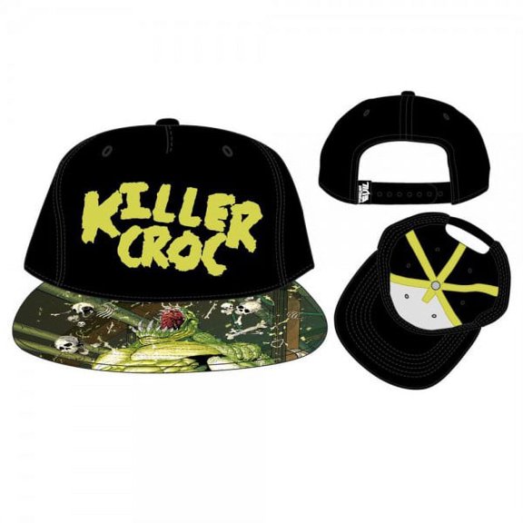 Baseball Cap - DC Comics - Forever Evil Killer Croc Bill Snapback Hat sb3qk4dco