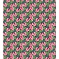thumbnail image 3 of Ambesonne Monstera Duvet Cover Sets, Hawaiian Aloha Repetition, 2-King, Hot Pink and Fern Green, 3 of 7