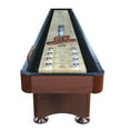 thumbnail image 2 of Playcraft Woodbridge Cherry 14' 2 Piece Construction Shuffleboard table, 2 of 5