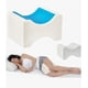 thumbnail image 1 of Almohada Para Piernas Ortopédica Gel Espuma Memory Ergonomía Blanco, 1 of 4