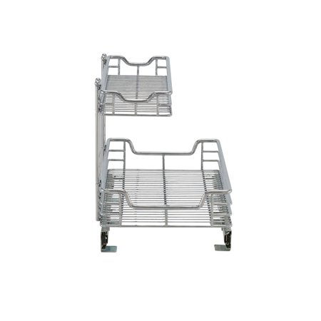 Household Essentials Glidez 2 Tier Undersink Cabinet Organizer