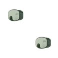 thumbnail image 3 of Moyic Gancho para colgar en la pared, soporte de almacenamiento de ropa sin perforaciones, colgador de bolso, estante trasero para puerta Verde 2piezas, 3 of 6
