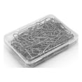 thumbnail image 1 of 200 Pieces High Temperature Nichrome Wire Jump Rings, U-shaped Nichrome Alloy Wire for DIY Pendant, Ceramic Ornaments, Fusing in Glass, 21 Gauge with Storage Box, 1 of 7