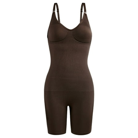 

dmqupv Express Womens Tops Womens Body Shaper Body Body Waist Corset Lifting Body Shaper Women Waste Trainer Khaki Small
